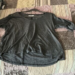 Michael Lauren Charcoal Short Sleeve Tee